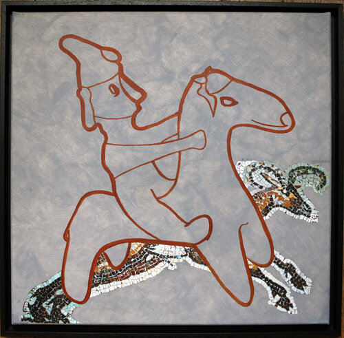 Cyprus Horseman by Moorland Productions (Kenneth Hay / Seetha A), 絵画 for Sale on Singulart