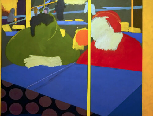 Two Figures in a Café, Florence Moorland Productions (Kenneth Hay / Seetha A)