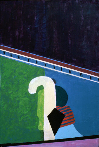 Figure in Zürich Zoo par Moorland Productions (Kenneth Hay / Seetha A), Peinture en vente sur Singulart