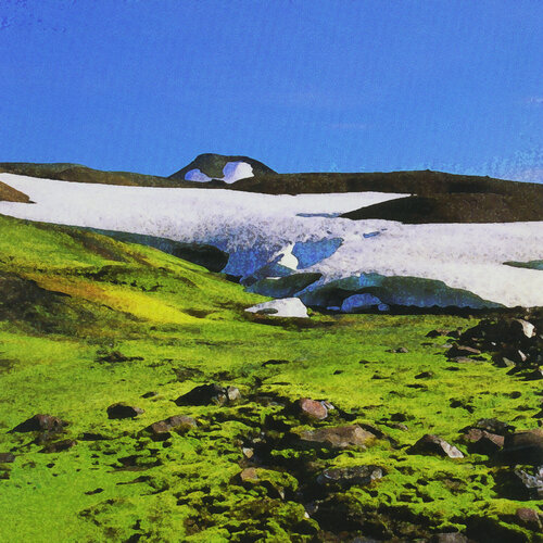 Iceland, tundra de Moorland Productions (Kenneth Hay / Seetha A), Impresión a la venta en Singulart
