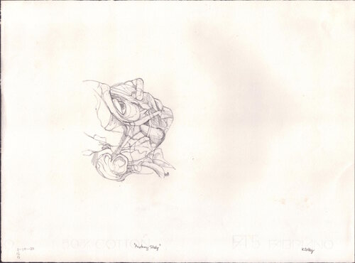 Anatomical Study: Head de Moorland Productions (Kenneth Hay / Seetha A), Dibujo a la venta en Singulart
