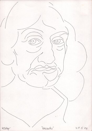 Descartes (3) par Moorland Productions (Kenneth Hay / Seetha A), Dessin en vente sur Singulart
