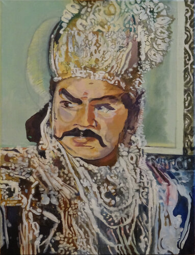 Mahabharat di Moorland Productions (Kenneth Hay / Seetha A), Pittura in vendita su Singulart