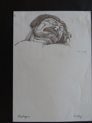 Study after Mategna de Moorland Productions (Kenneth Hay / Seetha A), Dibujo a la venta en Singulart