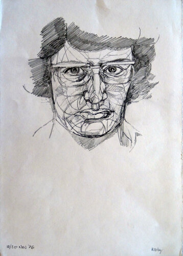 Self Portrait von Moorland Productions (Kenneth Hay / Seetha A), Zeichnungen kaufen auf Singulart