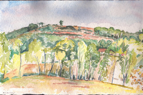 La Brousse, le Lot, France by Moorland Productions (Kenneth Hay / Seetha A), 絵画 for Sale on Singulart