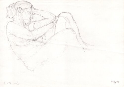 Judy sleeping di Moorland Productions (Kenneth Hay / Seetha A), Disegno in vendita su Singulart