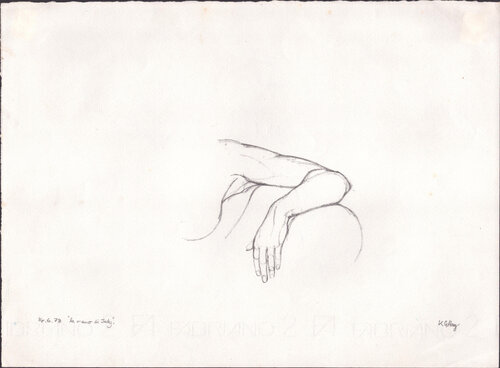 Judy's hand de Moorland Productions (Kenneth Hay / Seetha A), Dibujo a la venta en Singulart