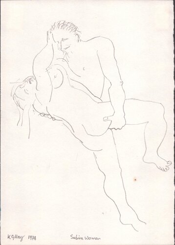 Sabine Women de Moorland Productions (Kenneth Hay / Seetha A), Dibujo a la venta en Singulart