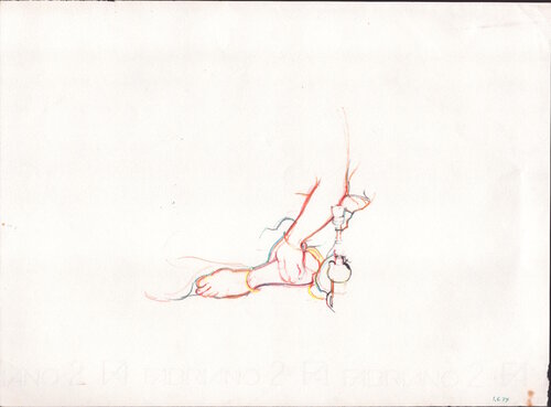 Study after Delacroix de Moorland Productions (Kenneth Hay / Seetha A), Dibujo a la venta en Singulart