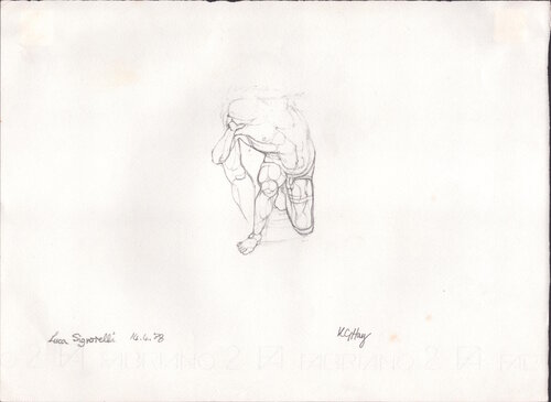 Study after Signorelli de Moorland Productions (Kenneth Hay / Seetha A), Dibujo a la venta en Singulart