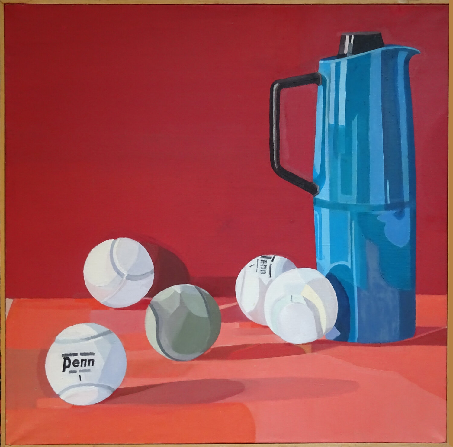 Modern Still Life Moorland Productions (Kenneth Hay / Seetha A) Originalgemälde zu verkaufen