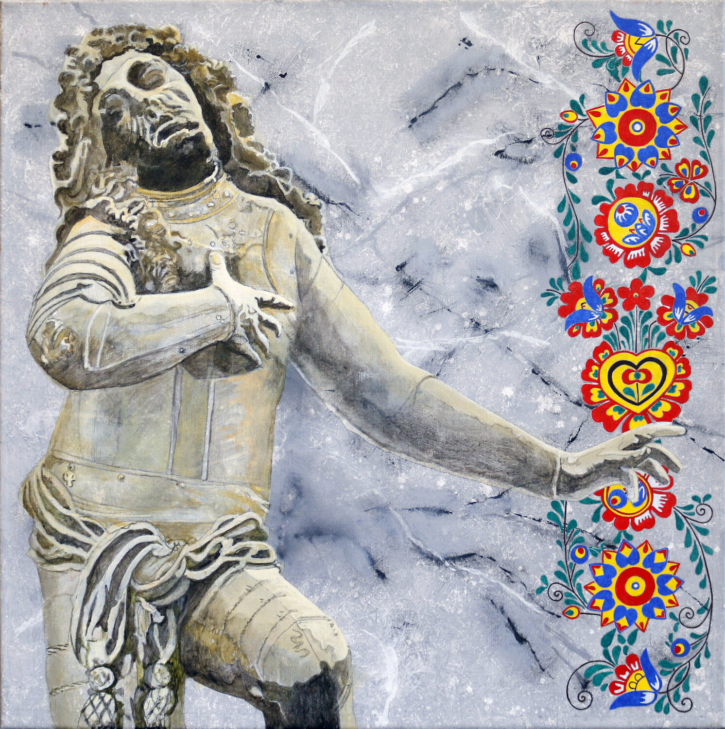 Raduit de Souches Moorland Productions (Kenneth Hay / Seetha A) Originalgemälde zu verkaufen