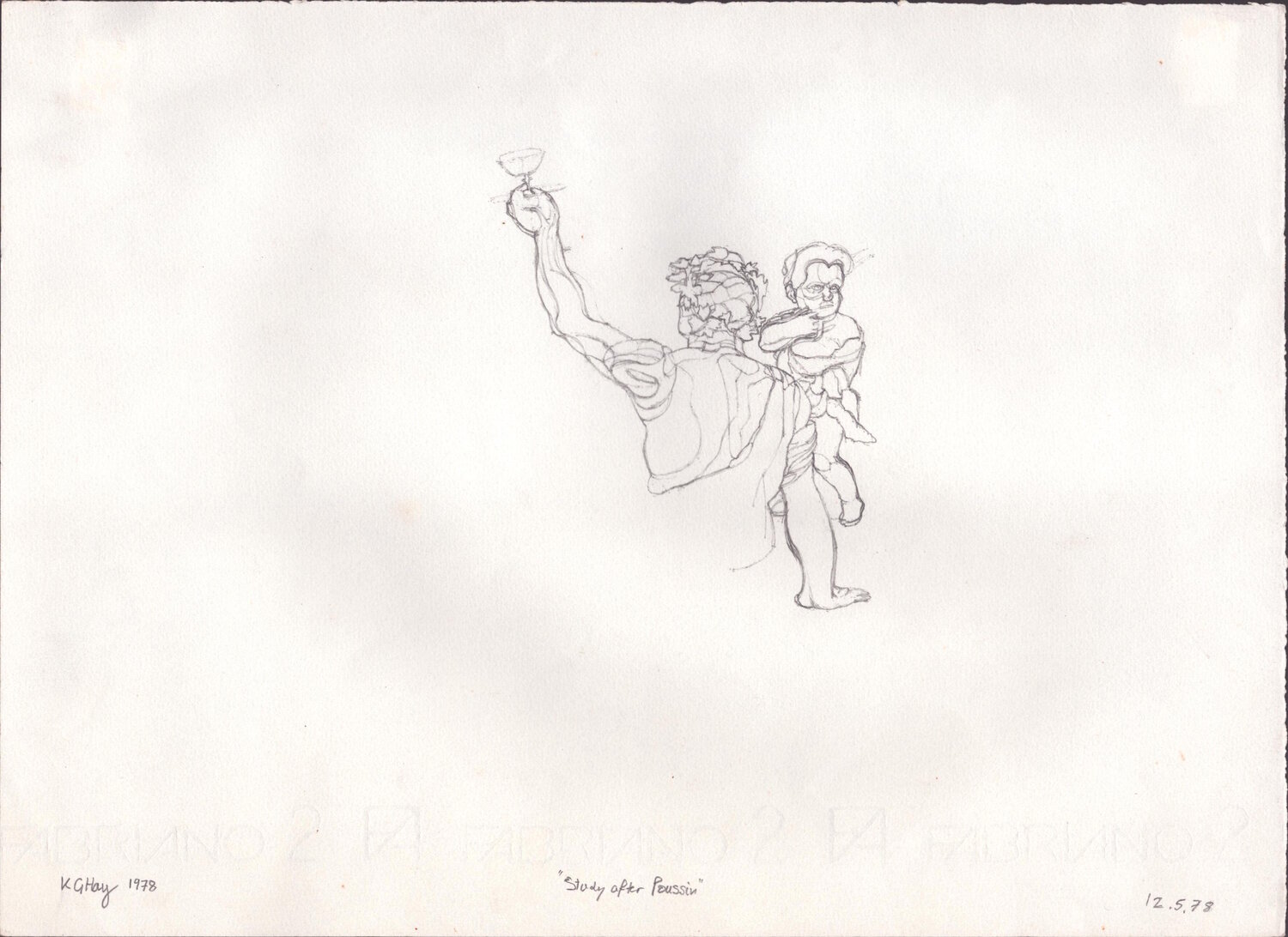 Study after Poussin Moorland Productions (Kenneth Hay / Seetha A)