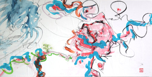 Michi – Horizon di Christiane Hiltrop, Altri media in vendita su Singulart