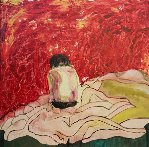 Tanto agitato che rompe tutto e grida giorno e notte de Elidon Mucaj, Pintura a la venta en Singulart