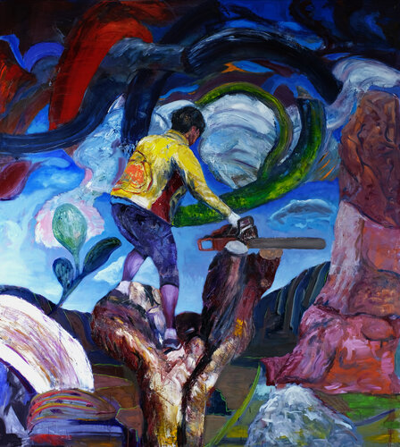 I'm an Artist di Elidon Mucaj, Pittura in vendita su Singulart