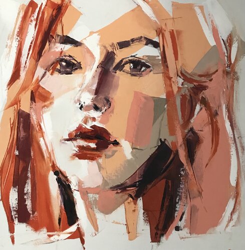 Soleil van Elisabeth Besnier, Schilderij te koop op Singulart