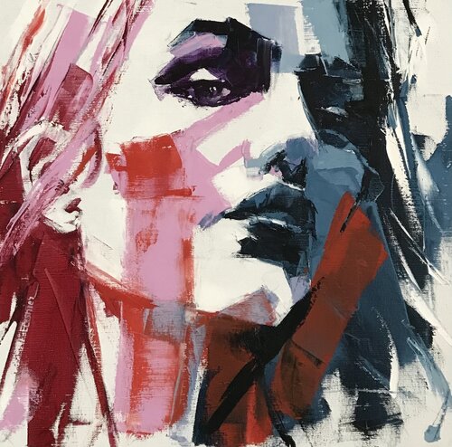 Combattante by Elisabeth Besnier, Painting for Sale on Singulart