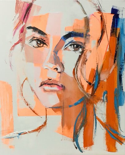 Regard by Elisabeth Besnier, Painting for Sale on Singulart