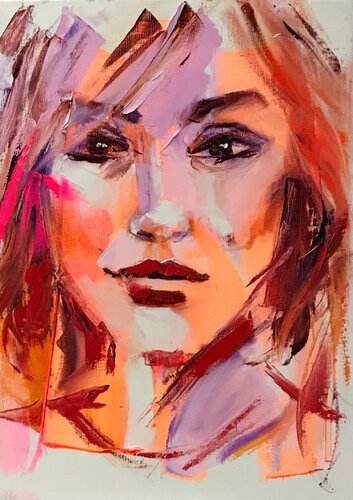 Amusement by Elisabeth Besnier, Painting for Sale on Singulart