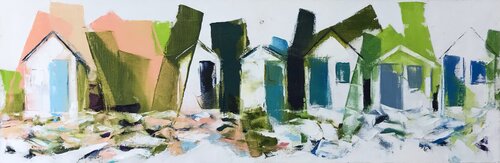 Côte sauvage by Elisabeth Besnier, Painting for Sale on Singulart