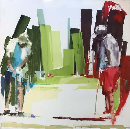 Les copains di Elisabeth Besnier, Pittura in vendita su Singulart