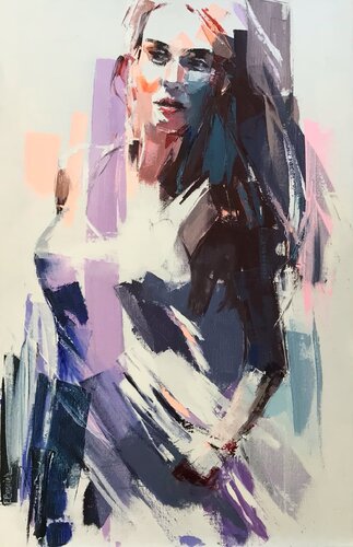 Mouvement by Elisabeth Besnier, Painting for Sale on Singulart