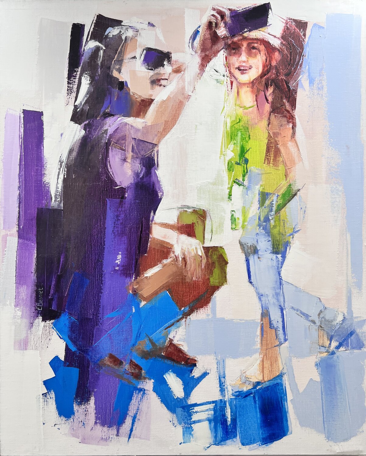 En vacances Elisabeth Besnier