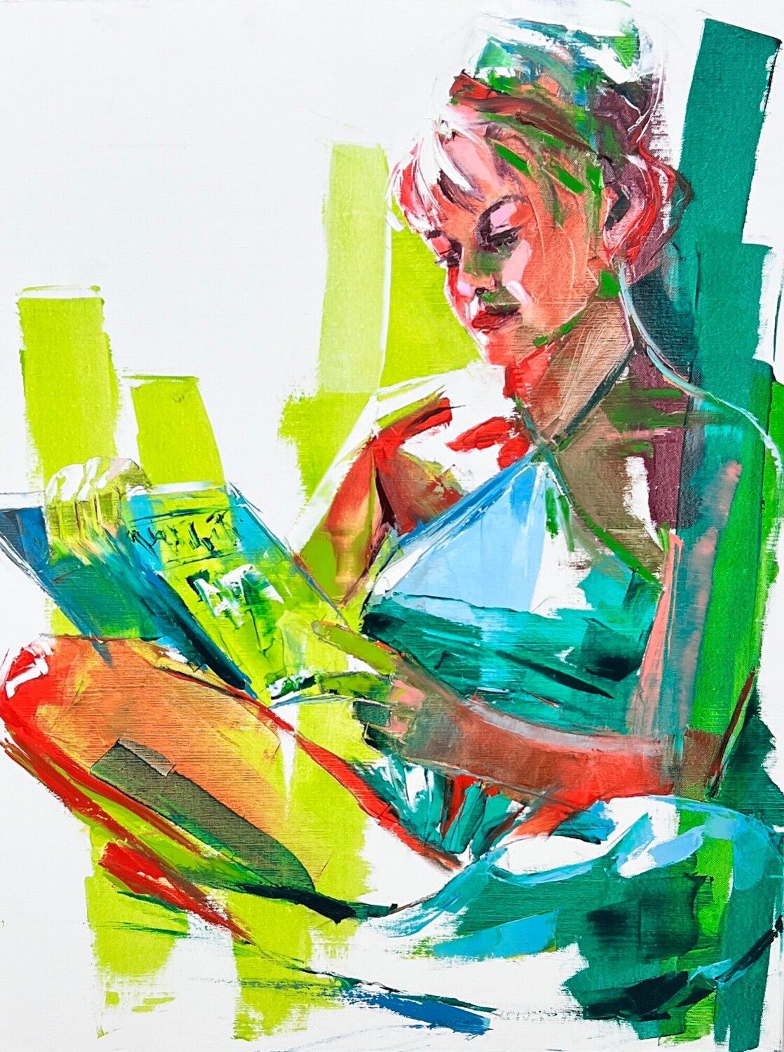 la liseuse Elisabeth Besnier
