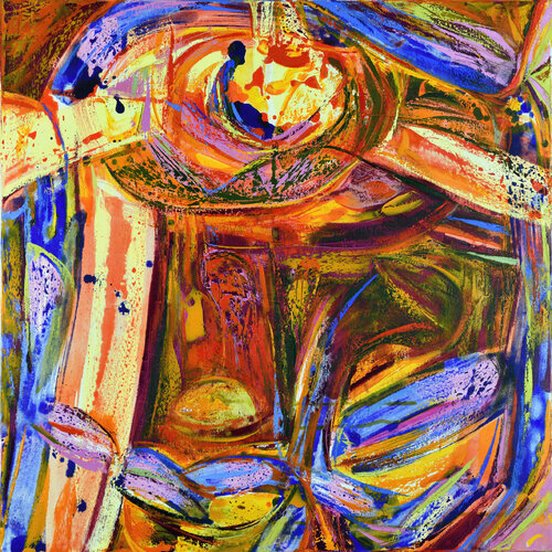 Les trois coups II  Foto Jörss van Christoph Primm, Schilderij te koop op Singulart