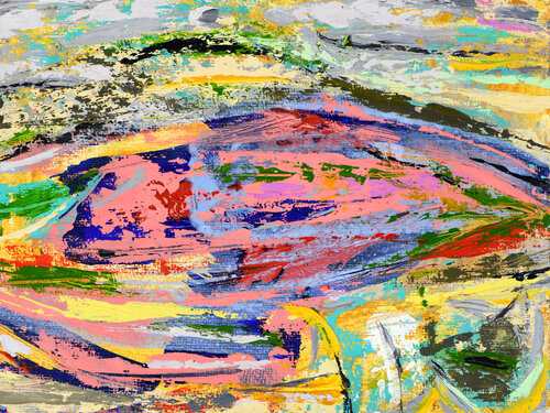 Ausblick III  Foto Jörss van Christoph Primm, Schilderij te koop op Singulart