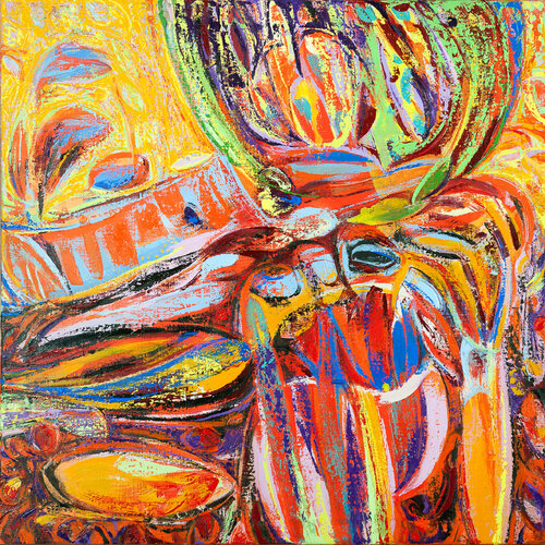 andere Gedanken I   Foto Jörss van Christoph Primm, Schilderij te koop op Singulart