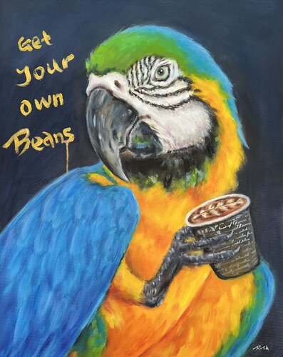 Get Your Own Beans von Rita Hsu, Malerei kaufen auf Singulart