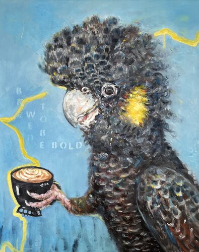 Brewed To Be Bold von Rita Hsu, Malerei kaufen auf Singulart