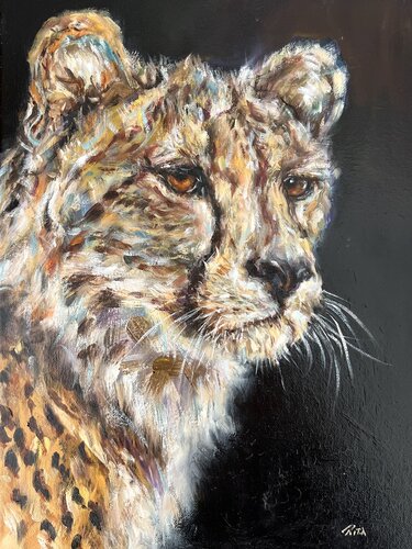 Untamed Gaze von Rita Hsu, Malerei kaufen auf Singulart