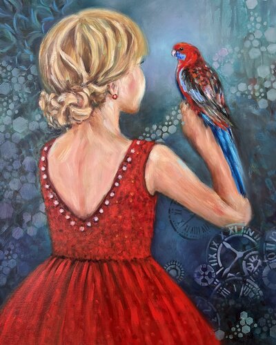 The Passenger of Time by Rita Hsu, Painting for Sale on Singulart