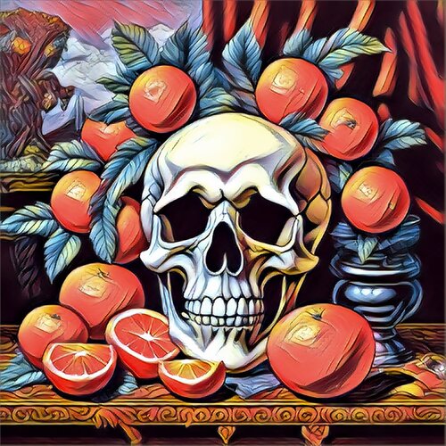 « Les oranges de l’oubli » di Piétra M (Martine Poli), Digitale in vendita su Singulart