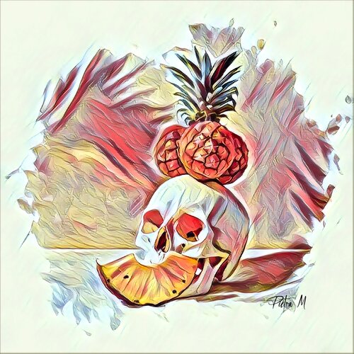 “Le Festin des Vanités Tropicales” von Piétra M (Martine Poli), Digital kaufen auf Singulart