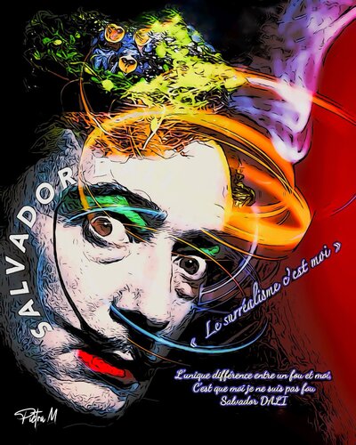 “L’Alchimiste du Rêve”  Il mélange l’or du délire avec l’argile du réel. di Piétra M (Martine Poli), Digitale in vendita su Singulart