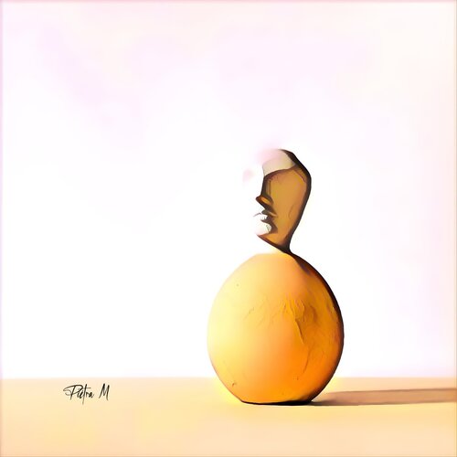 L’Œuf du Visage Piétra M (Martine Poli)