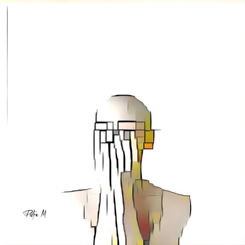 “Main sur le Silence” di Piétra M (Martine Poli), Digitale in vendita su Singulart