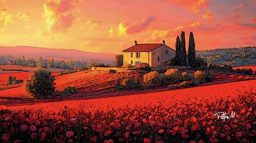 “Les Coquelicots du Souvenir” van Piétra M (Martine Poli), Digitaal te koop op Singulart