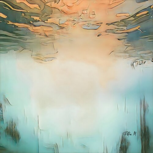 Sous la surface par Piétra M (Martine Poli), Digital en vente sur Singulart