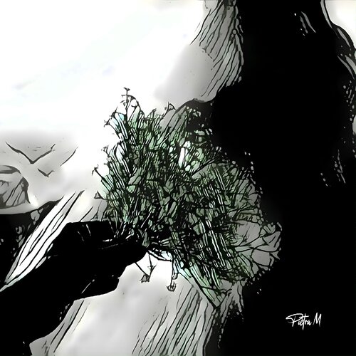 Offrande d’ombre de Piétra M (Martine Poli), Digital a la venta en Singulart