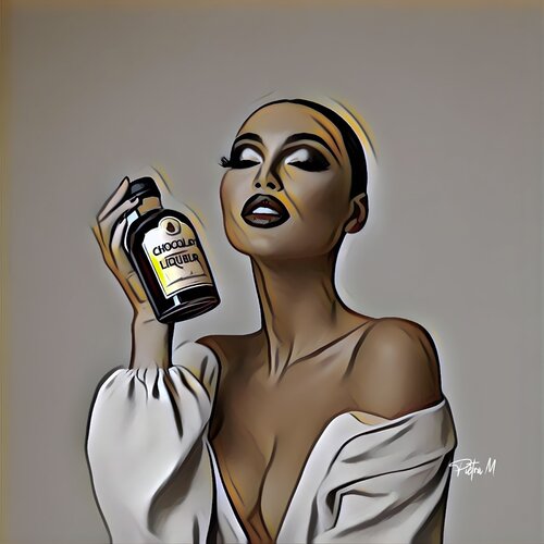 . “Liqueur de désir” von Piétra M (Martine Poli), Digital kaufen auf Singulart