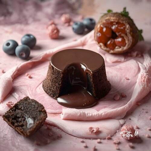 Rose et cacao. Piétra M (Martine Poli)