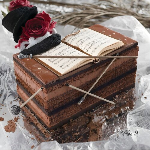 Opéra en cacao. van Piétra M (Martine Poli), Digitaal te koop op Singulart