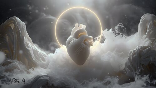 “Cœur de Grâce” van Piétra M (Martine Poli), Digitaal te koop op Singulart