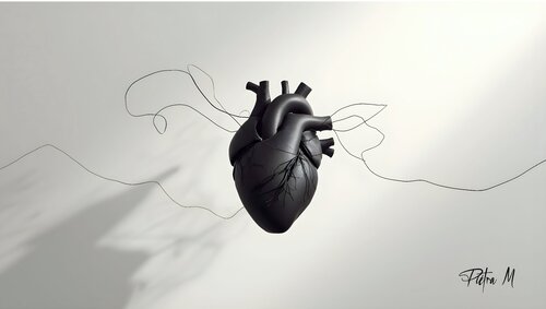 Obscurité reliée by Piétra M (Martine Poli), Digital for Sale on Singulart